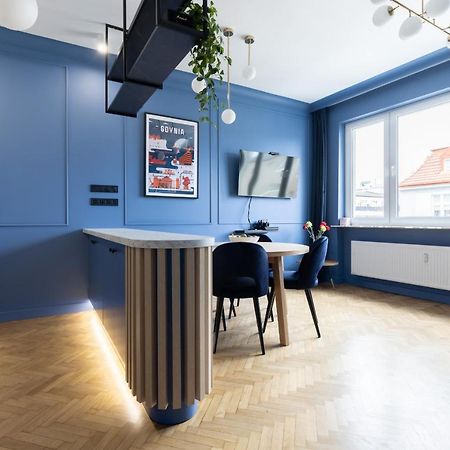 Blue Door Apartment, Swietojanska, Srodmiescie Gdynia Exteriör bild