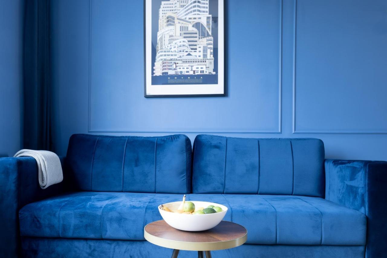 Blue Door Apartment, Swietojanska, Srodmiescie Gdynia Exteriör bild