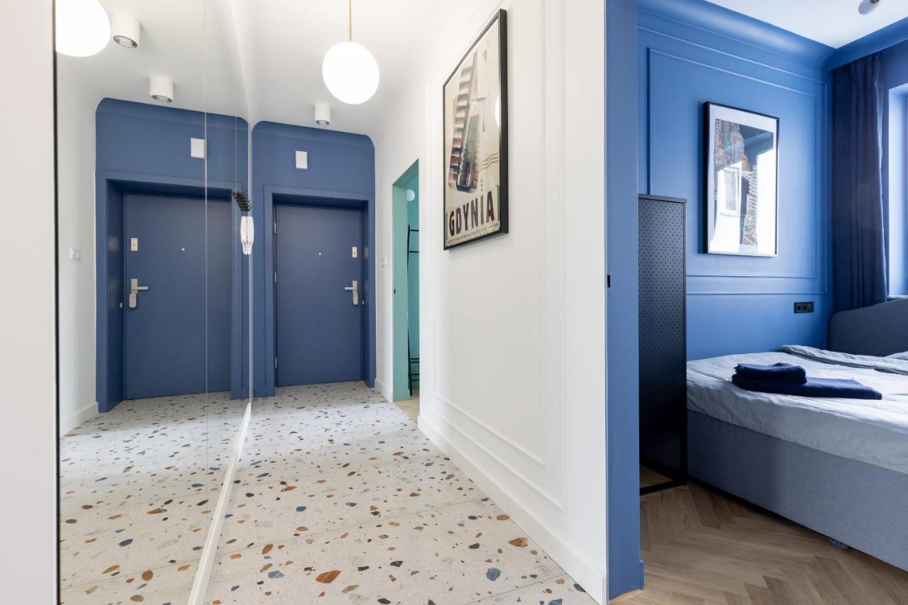 Blue Door Apartment, Swietojanska, Srodmiescie Gdynia Exteriör bild