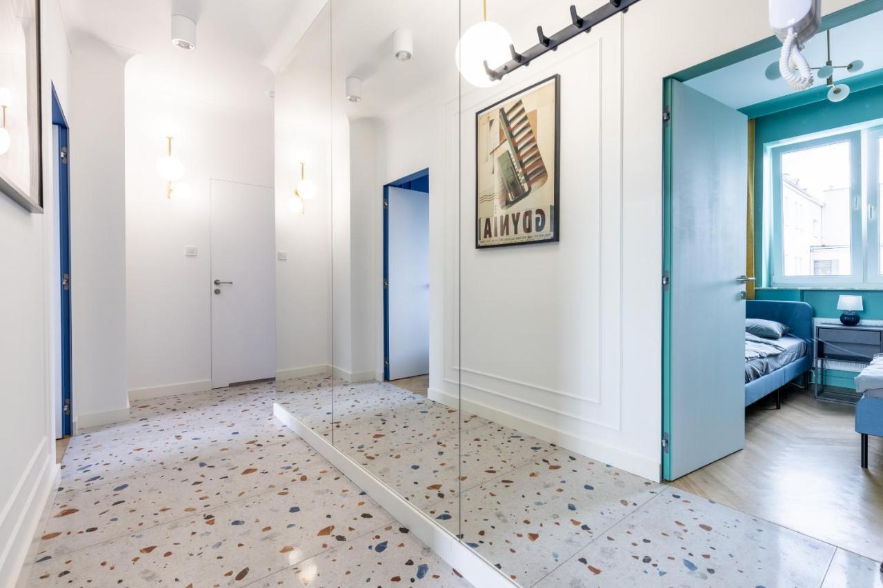 Blue Door Apartment, Swietojanska, Srodmiescie Gdynia Exteriör bild